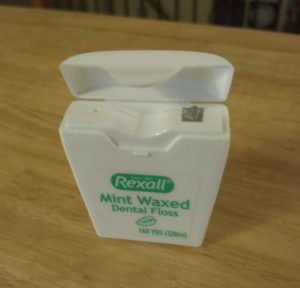 Rexall Mint Waxed Dental Floss