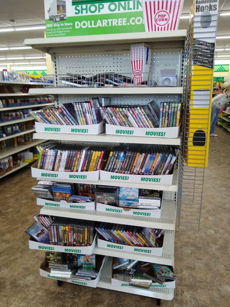 Does Dollar Tree Sell Movies?