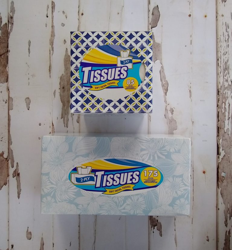 Facial Tissue (Dollar Tree)