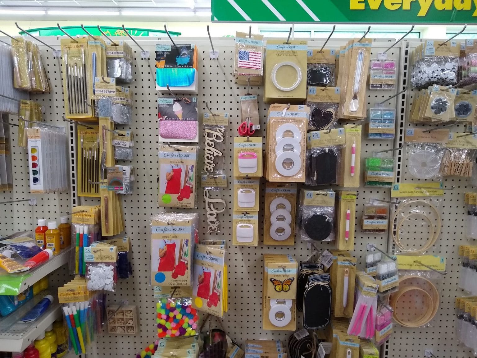 Craft Supplies at Dollar Tree DOLLAR STORE REVIEWER