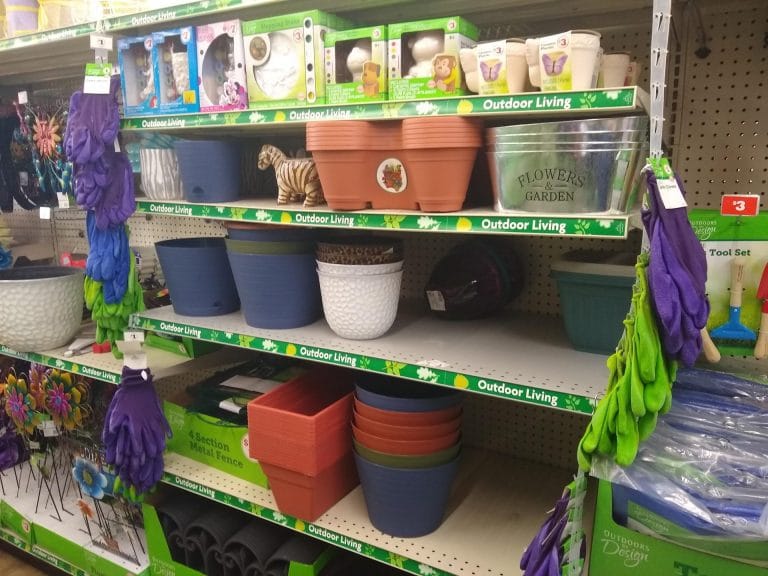 Gardening supplies at Family Dollar 2