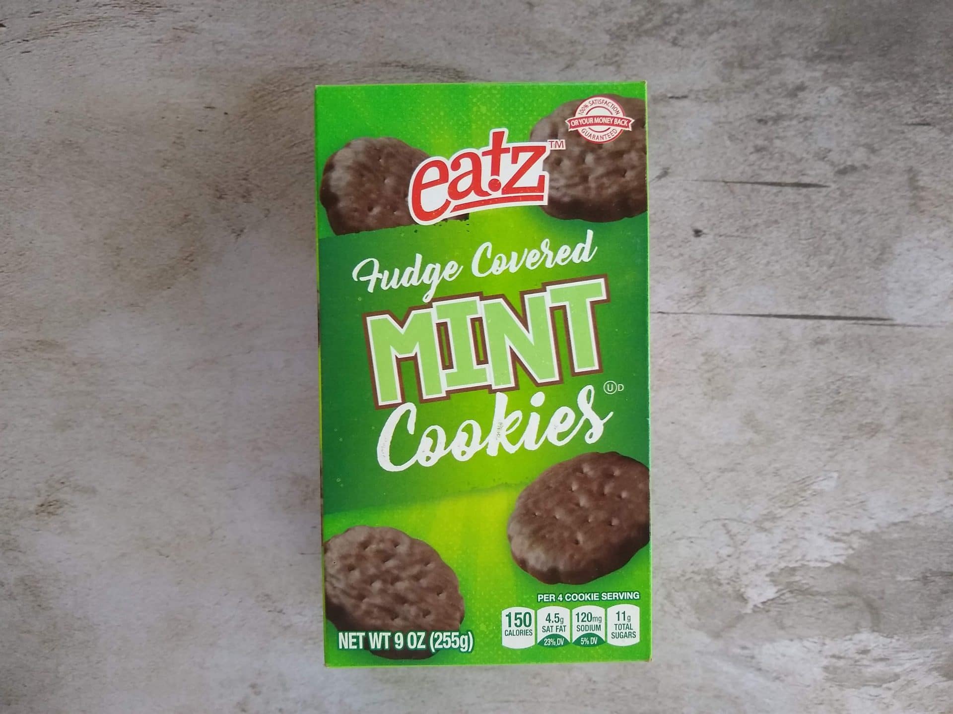 Eatz Fudge Covered Mint Cookies