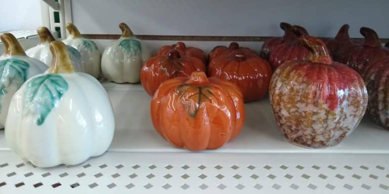 Fall decor at Dollar Tree